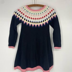 Hanna Andersson sweater dress 120 size 5-6